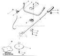 Page A Diagram and Parts List for YP160  Weed Eater Trimmer